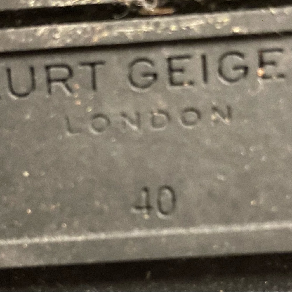 Kurt Geiger Black Fuzzy Slippers - Picture 9 of 9